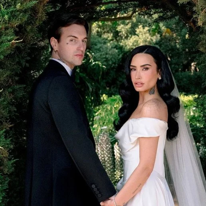 Demi Lovato's husband Jutes makes sad announcement about their first wedding anniversary