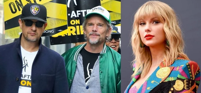 Josh Charles credits Taylor Swift for his, Ethan Hawke’s Moon Person trophies 1
