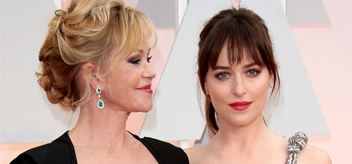 Melanie Griffith Makes Rare Red Carpet Appearance With Daughter Dakota Johnson 1