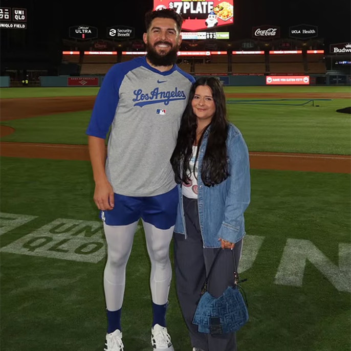 How Dodgers' Alex Vesia Honored Wife Kayla Vesia, Late Daughter Sterling in First Game Since Her Death