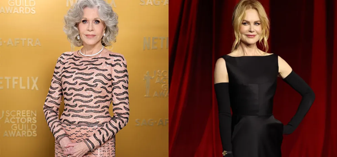 Jane Fonda Spoofs Nicole Kidman’s Beloved AMC Theatres Ad With Warner Bros. Twist: “Somehow Mergers Feel Good in a Place Like This” 1